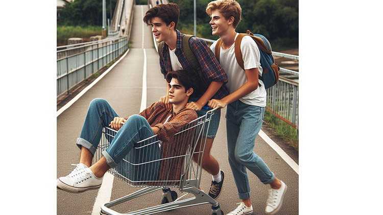 Strážníci honili nezletilce