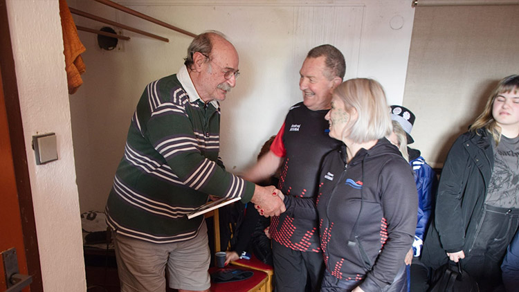 Herec Pavel Nový  se stal čestným „Hanákem“