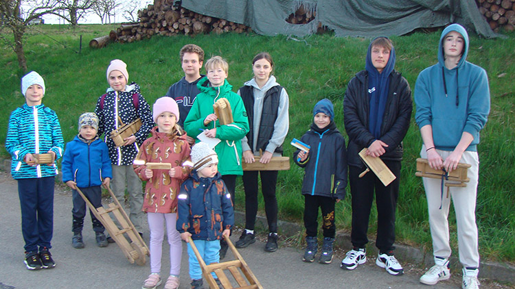 V Dětkovicích hrkali veteráni