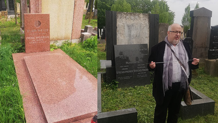 AKTUALIZOVÁNO: Prohlídka židovského hřbitova nabídla pohled i na zvyky Židů