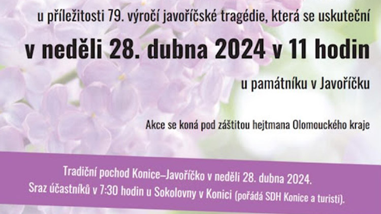 Pochod Konice – Javoříčko