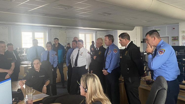 Američtí hasiči na návštěvě v Olomouci. Obnovujeme spolupráci