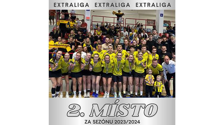 Korfbalisté mají extraligové stříbro,  ve finále podlehli Brnu o jediný koš