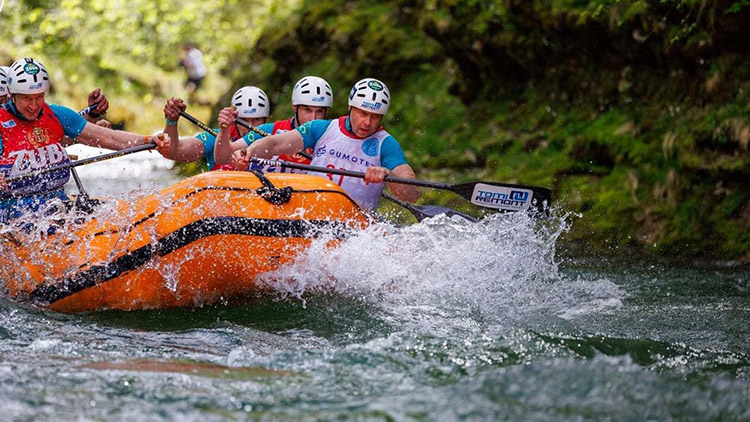 Prostějovští raftaři uspořádali Tomi-Remont Cup 2024, na rakouské řece Salze se jim hodně dařilo