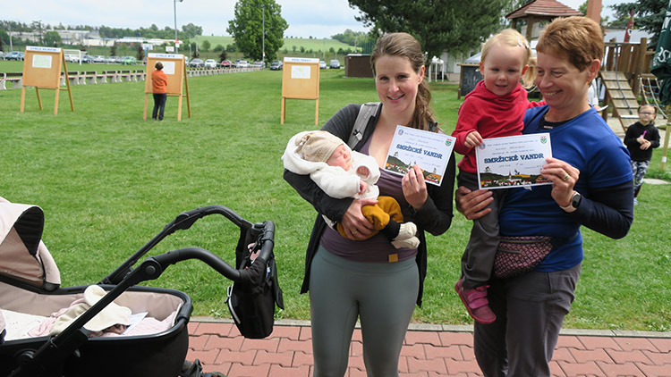 Jubilejní Smržické vandr přilákal pěší i cyklisty