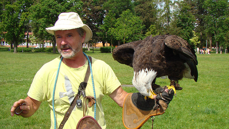 Jiří Hrotek přivezl do Prostějova největšího orla i Rozárku