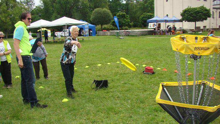 Kolářovy sady patřily aktivním seniorům
