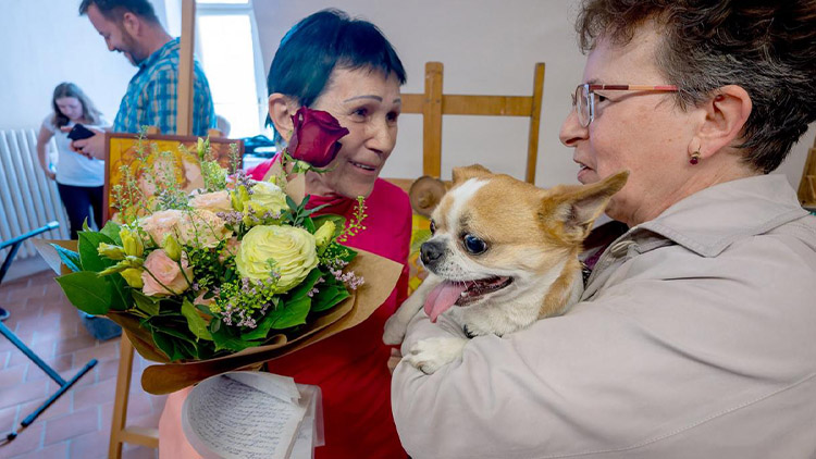 Květoslava Snášelová: „Hodně mých obrazů vyjadřuje vztah k hudbě“