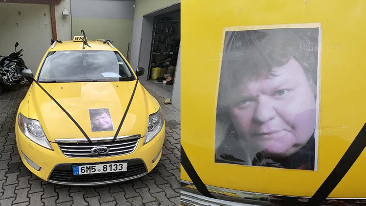 Taxikáři se rozloučili s Oldou