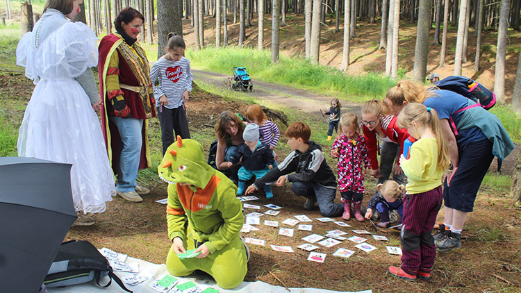 V pohádkovém lese ve Dzbeli zase nikdo nezmokl