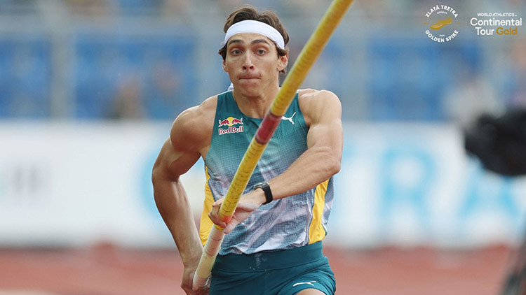 Na Zlaté tretře usiloval Duplantis o světový rekord, zazářila čtvrtkařka Manuel