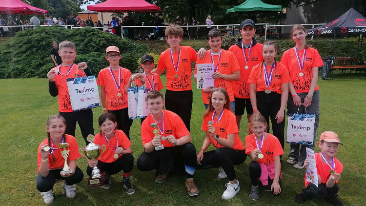 Dobrovolní hasiči skvěle reprezentují