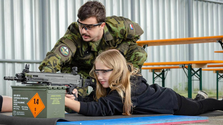 Kasárna se otevřela pro děti i dospělé