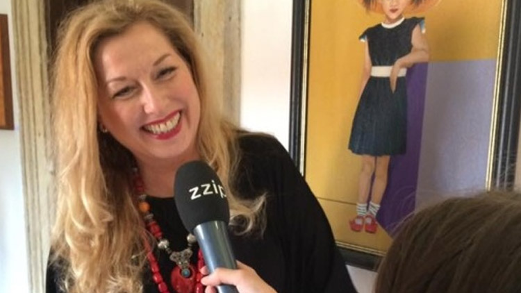 Lilian Amann a přátelé na zámku v Plumlově