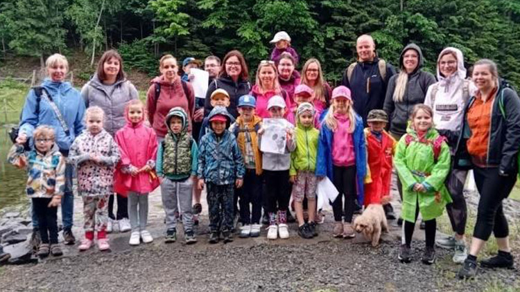Děti z vrahovické „Smetanky“ podnikly ekovýlet na „Bělák“