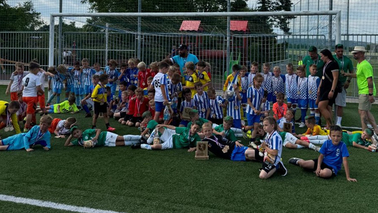 Fotbaloví benjamínci 1. SK Prostějov U8 skončili druzí  za Baníkem na domácím Memoriálu Davida Krejčího!