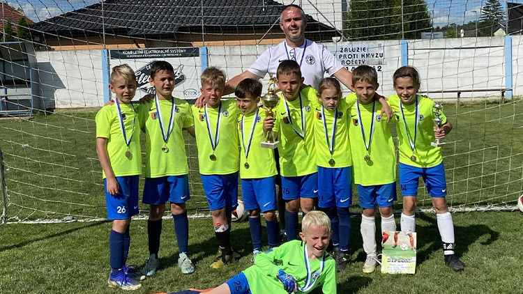 Fotbalový PINA CUP ve Vrahovicích vyhrál tým 1. SK Prostějov B