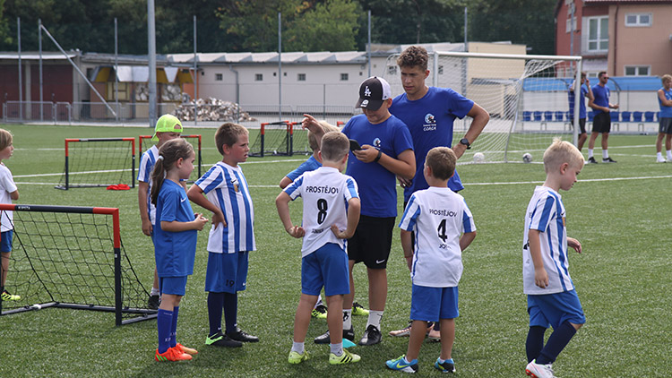 Ode dneška do pátku dělá 1. SK Prostějov  fotbalový Summer Camp pro hráče přípravky