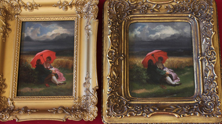 Slavný Mánesův obraz se po 170 letech vrátil na zámek