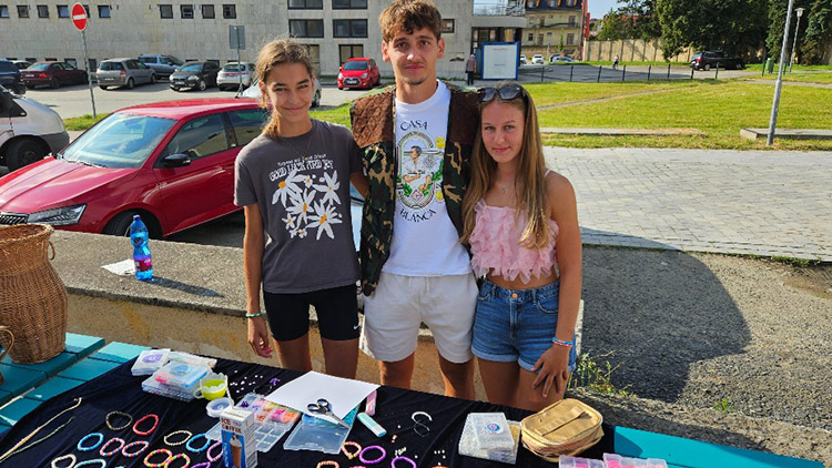 Kanonýr Slavie  NA „BLEŠÁKU“