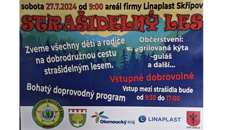 Strašidelný les Skřípov