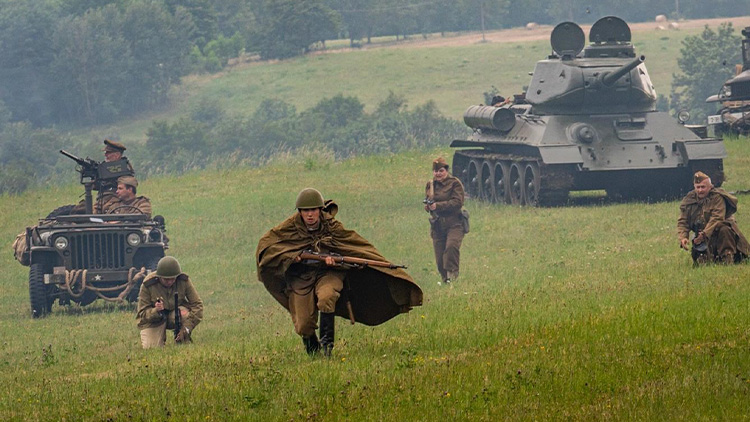 Historická akce v Drahanech