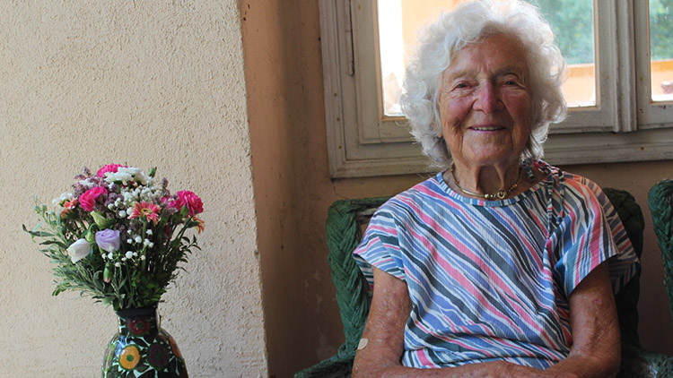 První dáma Stražiska  by se v neděli dožila 107 let