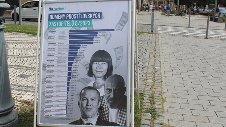 Kolik berou prostějovští zastupitelé?