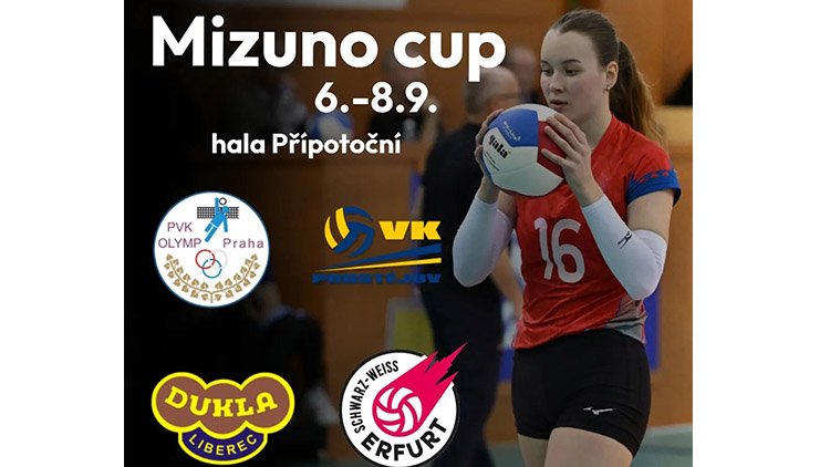 VOLEJBALISTKY TĚSNĚ VYHRÁLY MIZUNO CUP