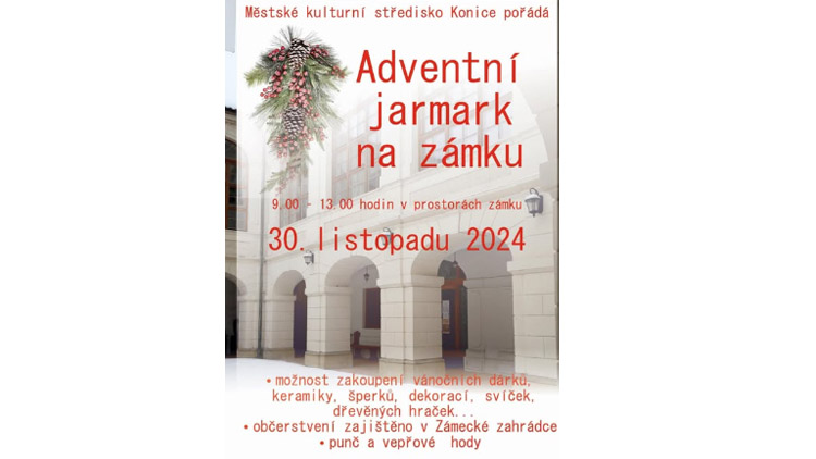 Adventní jarmark na zámku
