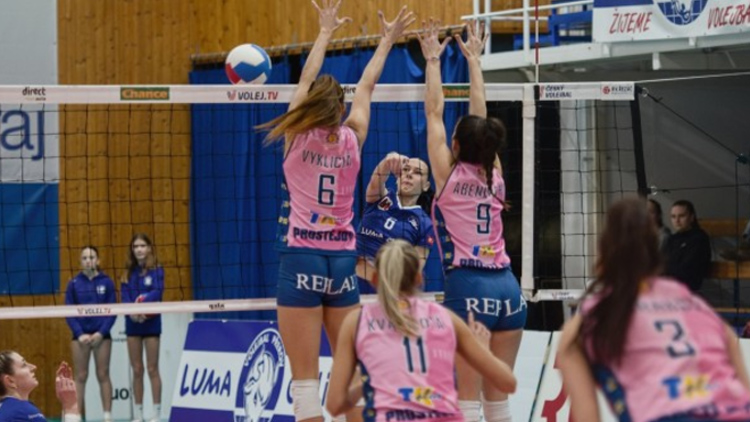 Vážnou hrozbu bodové ztráty v Přerově zažehnaly Prostějovanky vítězným obratem