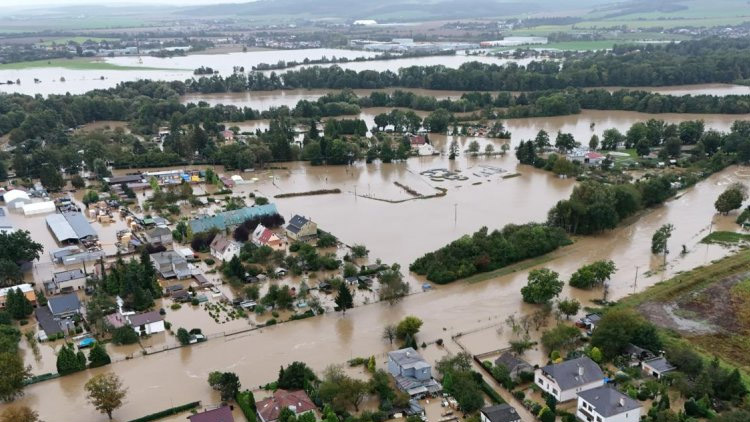 Kraj uvolní další peníze vytopeným obcím. Tentokrát těm z Hané