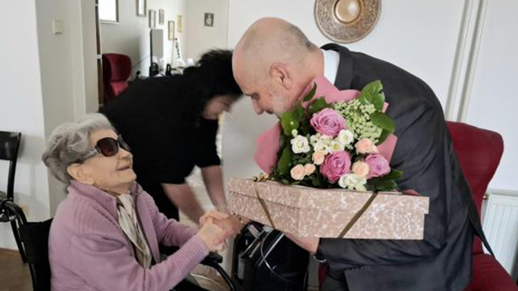 Nejstarší Prostějovanka slavila