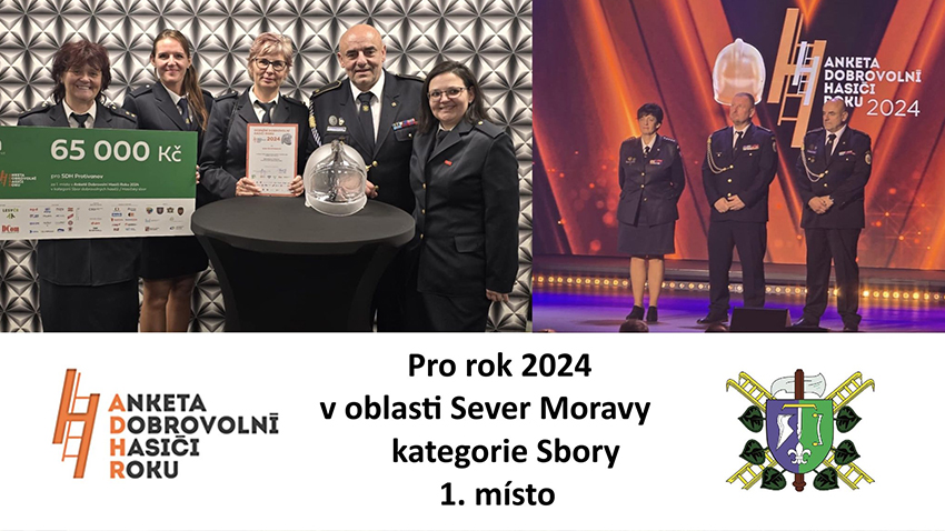 V anketě Dobrovolní hasiči roku uspěly sbory Protivanova a Hrdibořic