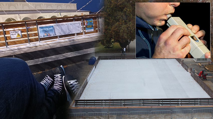 Otec s pětiletou dcerou na kluzišti jako „Dán“!