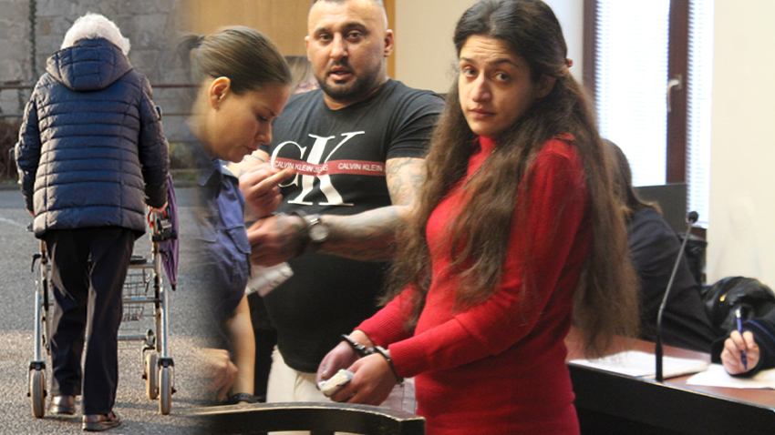 CIKÁNSKÝ PÁR číhal na seniorky s chodítky!