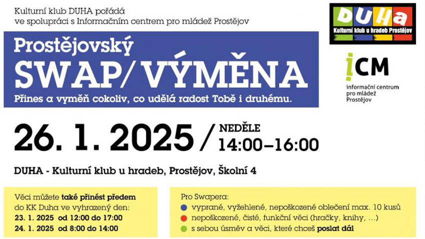 SWAP už 26. ledna