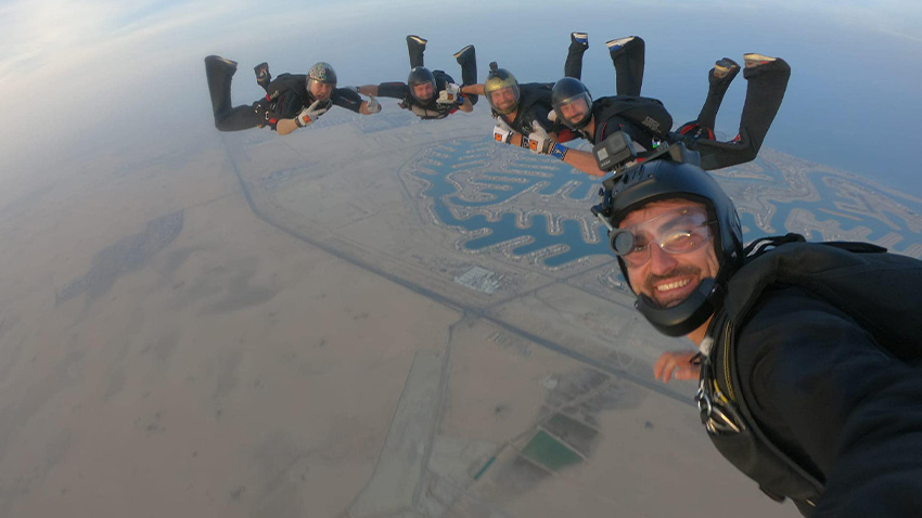 Parašutisté Dukly Prostějov dvakrát na Blízkém východě