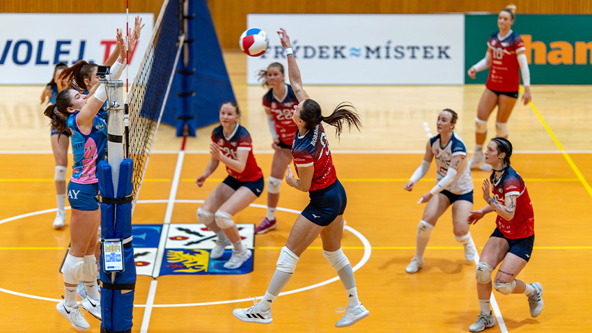 Po Liberci a Olympu podlehly těsně i ve Frýdku-Místku a klesly na třetí místo