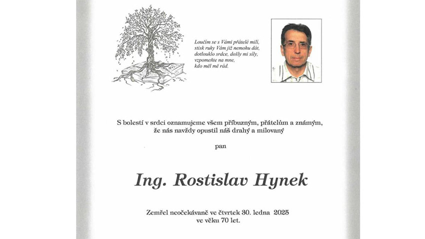 Oblíbený zastupitel Kostelce zemřel