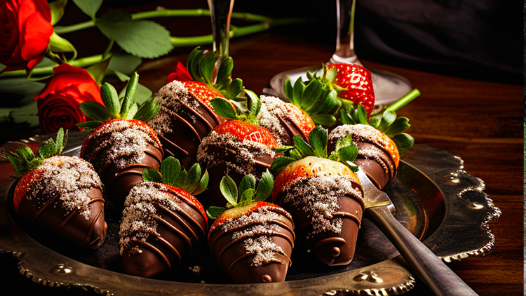Na Valentýna servírujte čokoládu,  jahody i chilli a probuďte vášeň