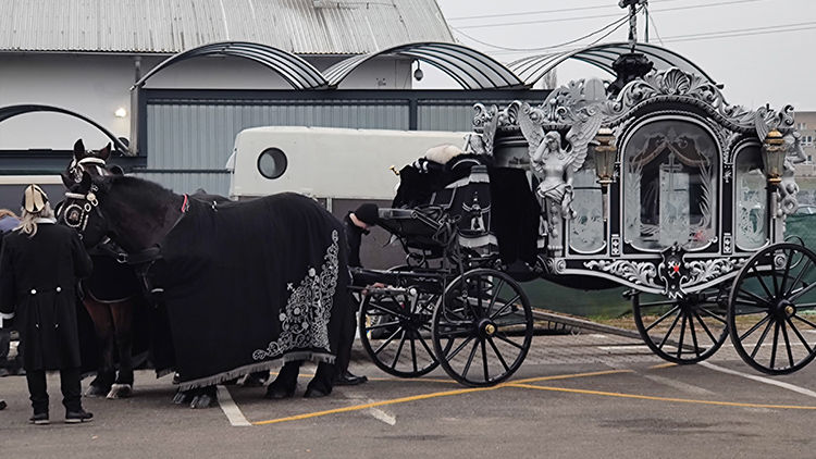 Stylové rozloučení s maminkou