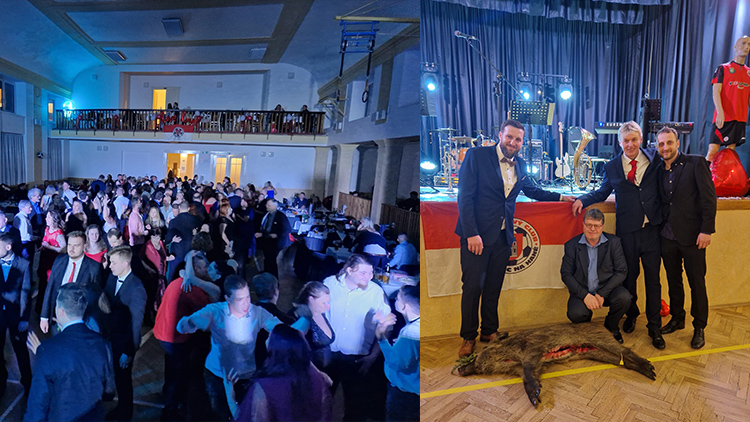 Plesovou sezónu v Kostelci  UZAVŘELI FOTBALISTÉ