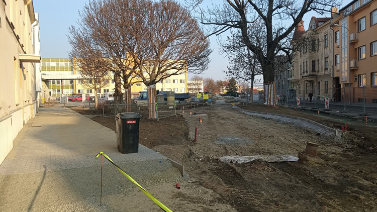 Foto Krystýna Bohatová Práce na terminálu pokračují