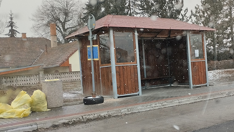 Foto Martin Zaoral V Přemyslovicích mají novou zastávku za více jak 2 miliony!