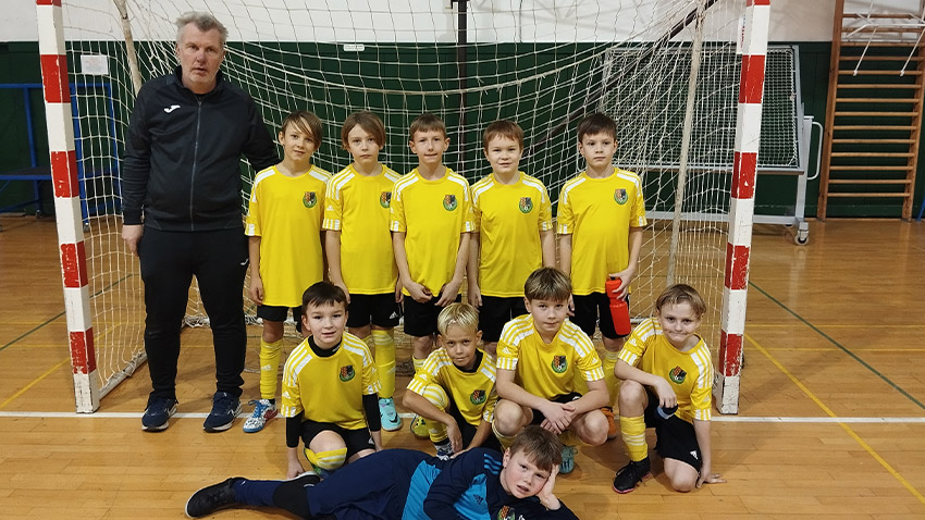 Výběry starších přípravek OFS Prostějova braly bronzové medaile