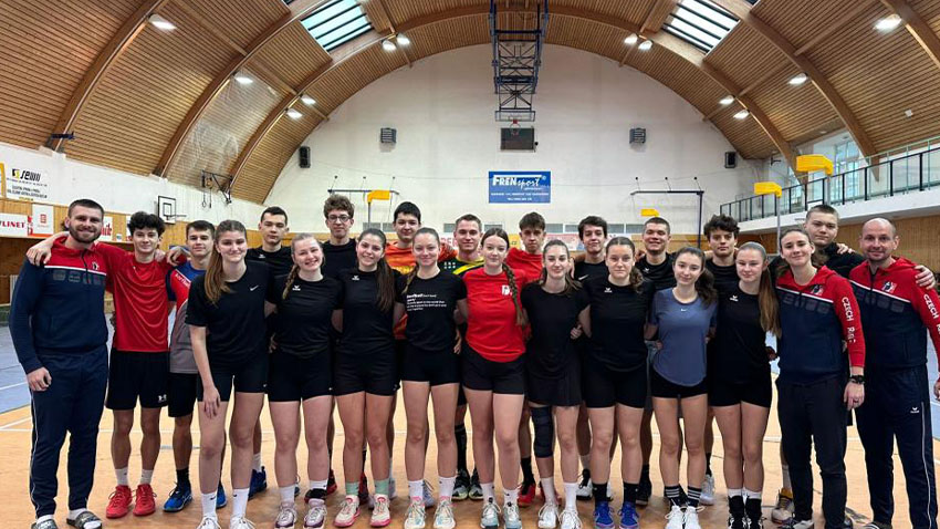 Desítka Vosíme.cz Korfbal Prostějov absolvovala domácí soustředění