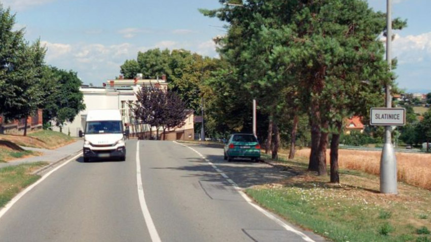Uzavírka do Slatinic
