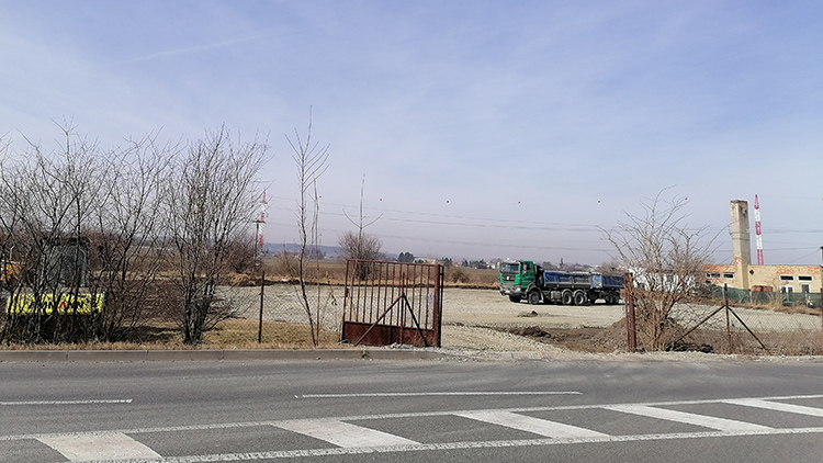 Foto Krystýna Bohatová V Brněnské se staví  administrativní budova