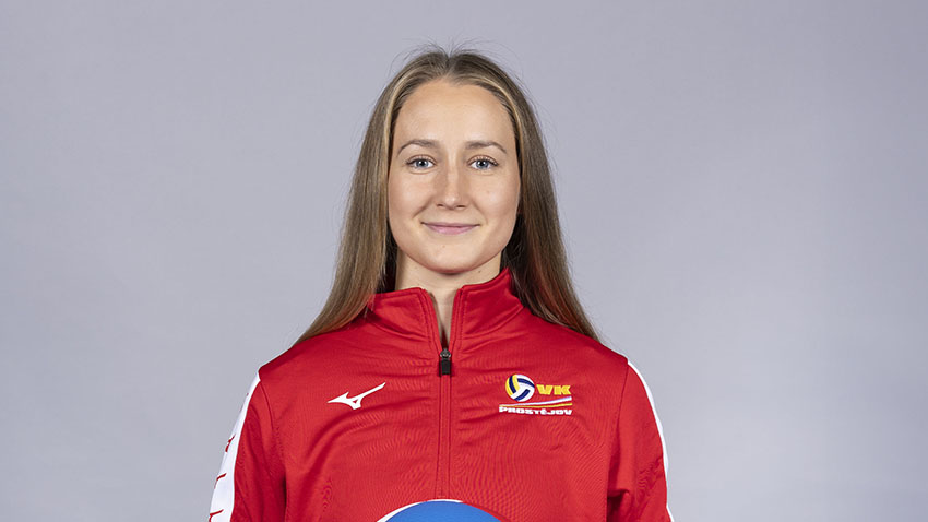 Návrat do haly Šelem Brno byl pro libero VK Prostějov Adélu Chevalierovou opět vítězný. Foto: ČVS Adéla Chevalierová: „Šelmy na nás nastoupily, tlačily a my jsme dělaly chyby.“